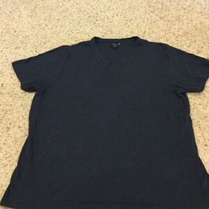 Navy blue v neck t shirt